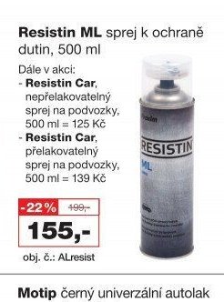 Resistin ML sprej k ochraně dutin, 500 ml