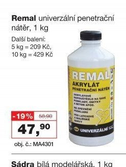 Remal univerzální penetrační nátěr, 1 kg