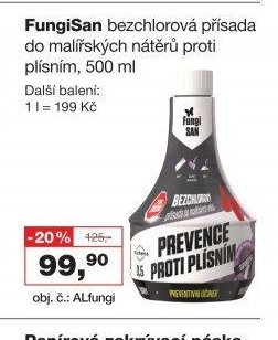 FungiSan bezchlorová přísada