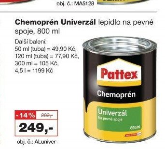 Chemoprén Univerzál lepidlo