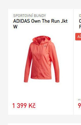 ADIDAS Own The Run Jkt W