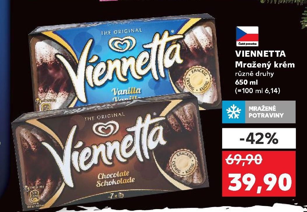 VIENNETTA Mražený krém