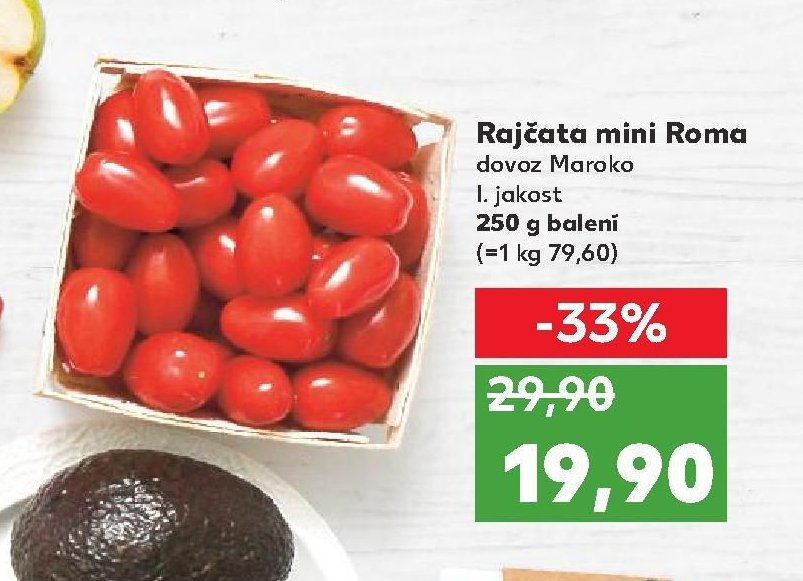 Rajčata mini Roma
