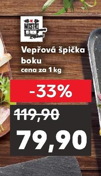 Vepřová špička boku