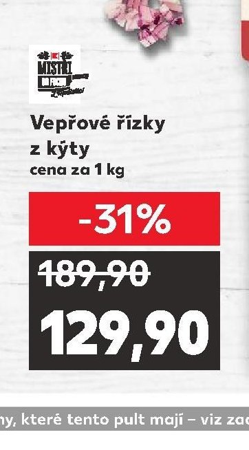Vepřové řízky z kýty