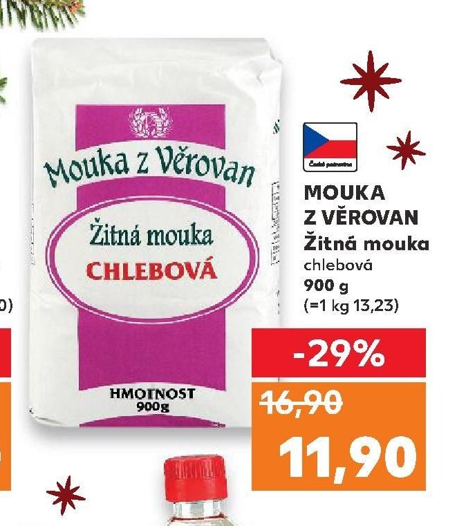MOUKA Z VĚROVAN Žitná mouka chlebová