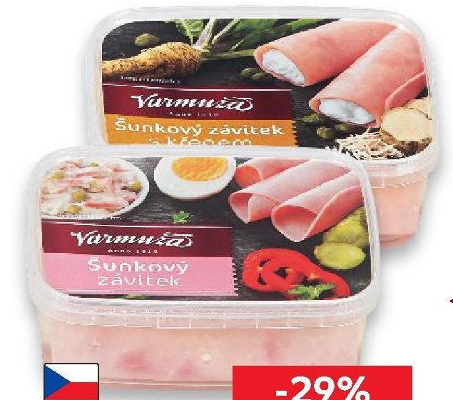 VARMUŽA Šunkový závitek
