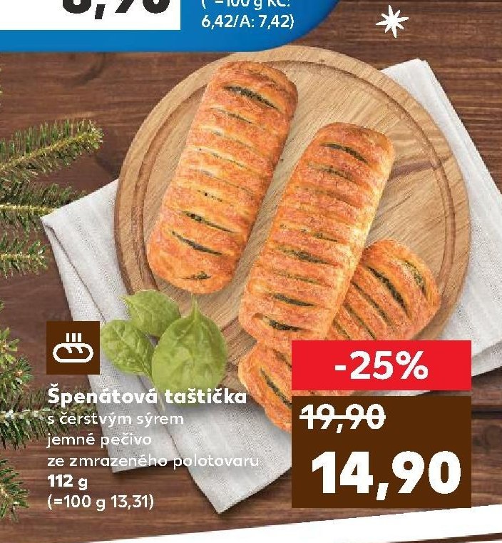 Špenátová taštička