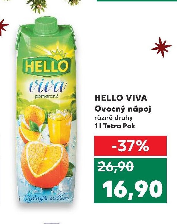 HELLO VIVA Ovocný nápoj