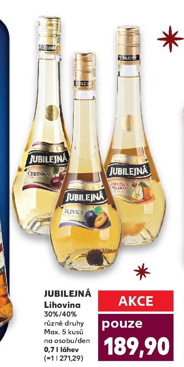 JUBILEJNÁ Lihovina