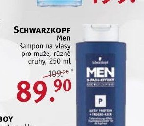 Schwarzkopf Men šampon