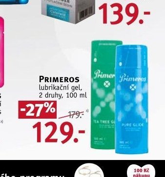 Primeros lubrikační gel