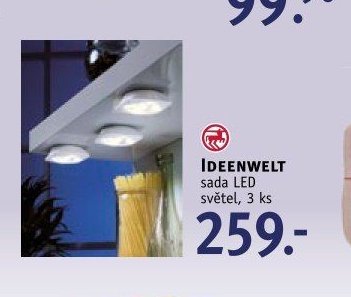 IDEENWELT sada LED světel