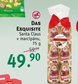 DAS EXQUISITE Santa Claus v marcipánu, 75 g