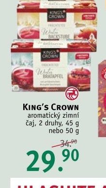 KING'S CROWN aromatický zimní čaj