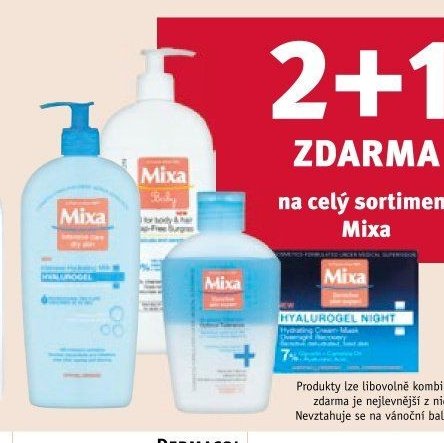 Mixa pleťová voda a krém