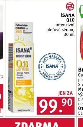 ISANA Q10 intenzivní pleťové sérum