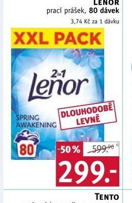 LENOR prací prášek