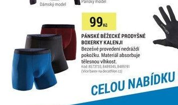 PÁNSKÉ BĚŽECKÉ PRODYŠNÉ BOXERKY KALENJI