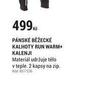 PÁNSKÉ BĚŽECKÉ KALHOTY RUN WARM+ KALENJI