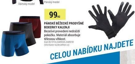 PÁNSKÉ BĚŽECKÉ PRODYŠNÉ BOXERKY KALENJI