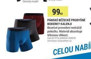PÁNSKÉ BĚŽECKÉ PRODYŠNÉ BOXERKY KALENJI