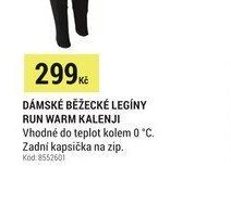 DÁMSKÉ BĚŽECKÉ LEGÍNY RUN WARM KALENJI