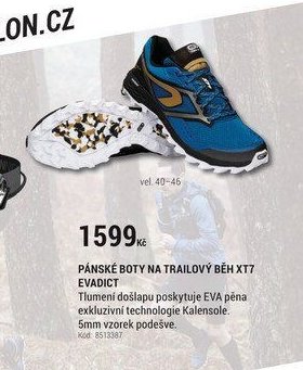 PÁNSKÉ BOTY NA TRAILOVÝ BĚH XT7 EVADICT