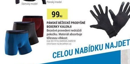 PÁNSKÉ BĚŽECKÉ PRODYŠNÉ BOXERKY KALENJI