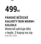 PÁNSKÉ BĚŽECKÉ KALHOTY RUN WARM+ KALENJI
