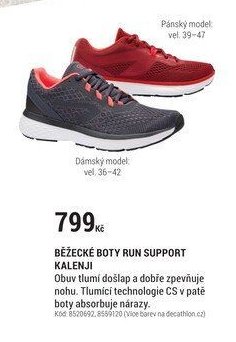 BĚŽECKÉ BOTY RUN SUPPORT KALENJI