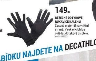 BĚŽECKÉ DOTYKOVÉ RUKAVICE KALENJI