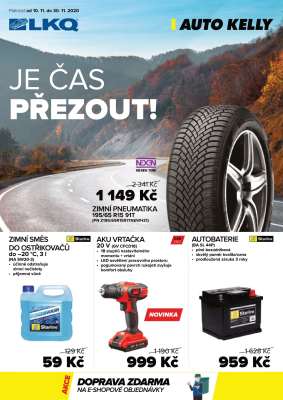 aktuální leták Auto Kelly 10.11.2020-30.11.2020
