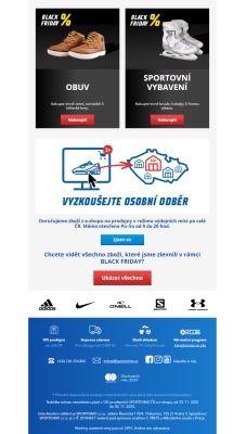aktuální leták Sportisimo 23.11.2020-30.11.2020