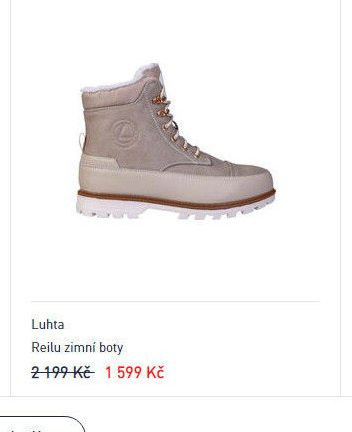 Luhta Reilu zimní boty