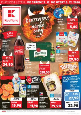 aktuální leták Kaufland 2.12.2020-8.12.2020