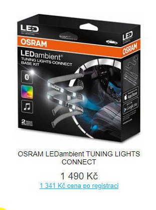 OSRAM LEDambient TUNING LIGHTS CONNECT