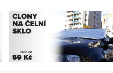 Clony na čelní sklo