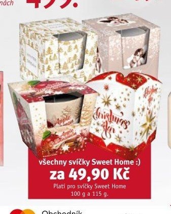 Sweet Home svíčky