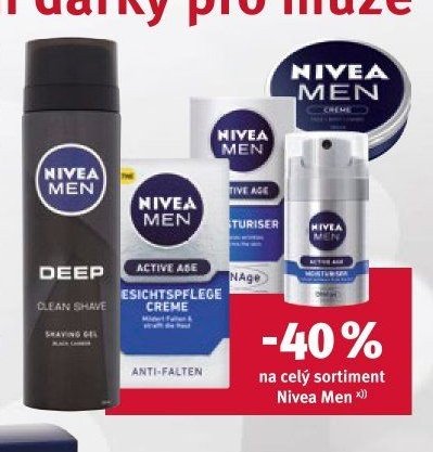 NIVEA MEN na celý sortiment