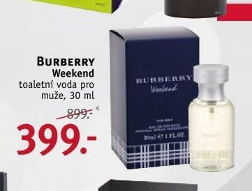 BURBERRY Weekend toaletní voda pro muže, 30 ml