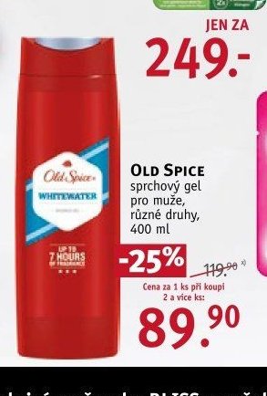OLD SPICE sprchový gel pro muže, různé druhy, 400 ml