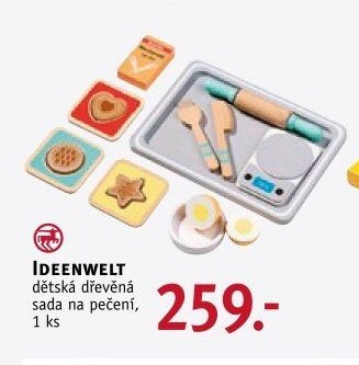 IDEENWELT dětská dřevěná sada na pečení