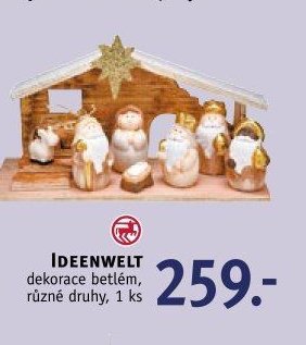 IDEENWELT dekorace betlém