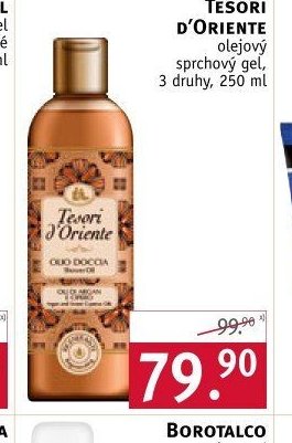 Tesori d'Oriente olejový sprchový gel