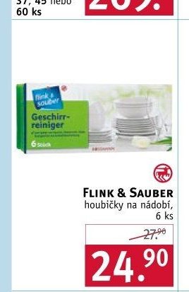 FLINK & SAUBER houbičky na nádobí, 6 ks