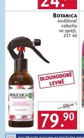 BOTANICA osvěžovač vzduchu ve spreji, 237 ml