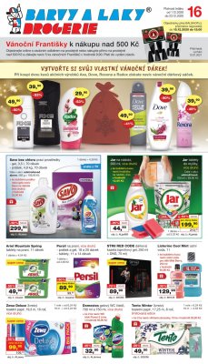 aktuální leták Barvy a laky drogerie 1.12.2020-23.12.2020