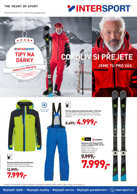 aktuální leták Intersport 2.12.2020-13.12.2020