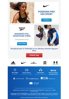 aktuální leták Sportisimo 1.12.2020-24.12.2020